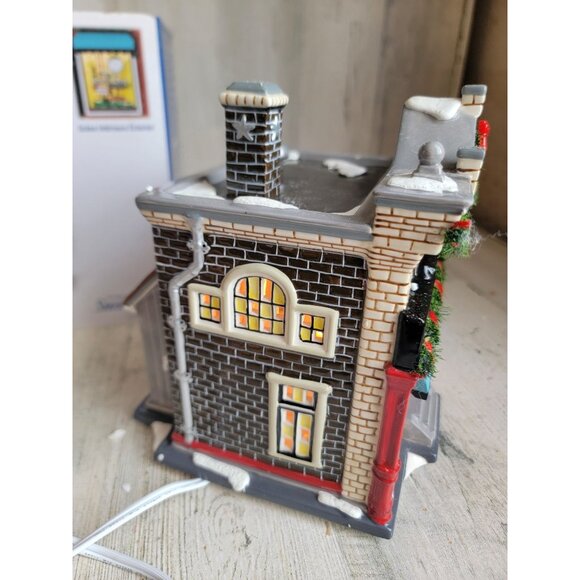 Dept 56 799931 Sam's Butcher Shop snow village accessory Xmas meat - Picture 5 of 7